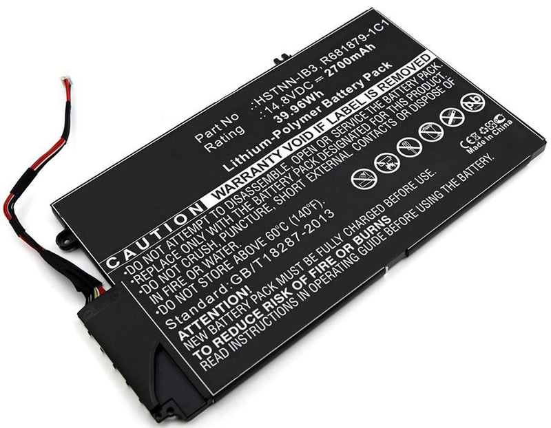 14.8V 2700mAh 40WH 4Cell