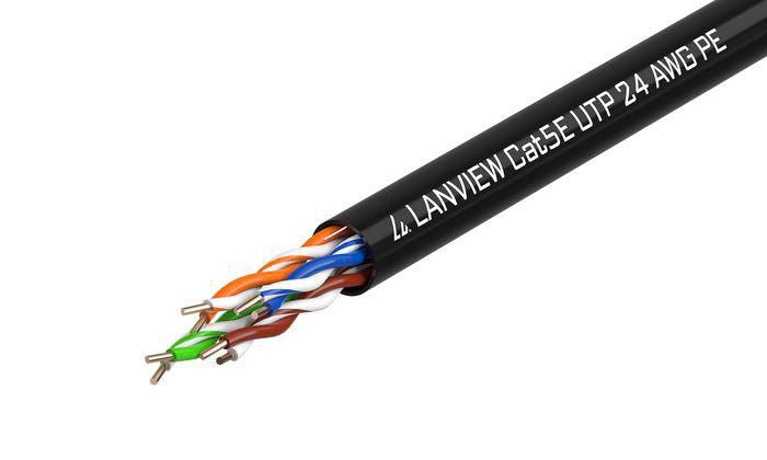 4x2xAWG24 Black PE 305m