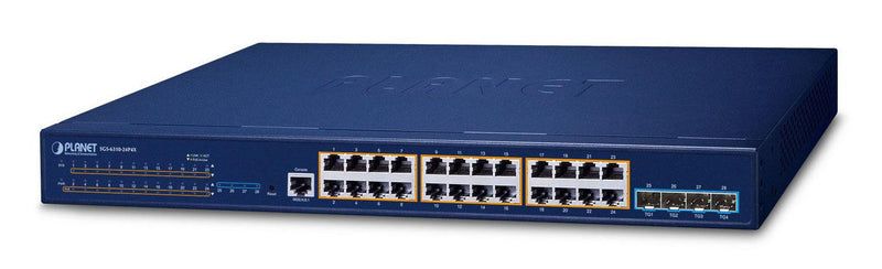 802.3at PoE + 4-Port 10G SFP+