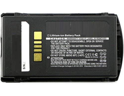 3.7V 2500mAh Black for Zebra