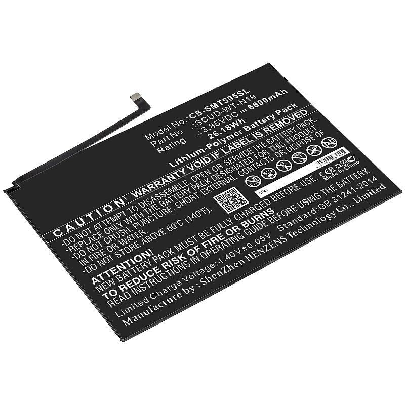 6800mAh Black for Samsung