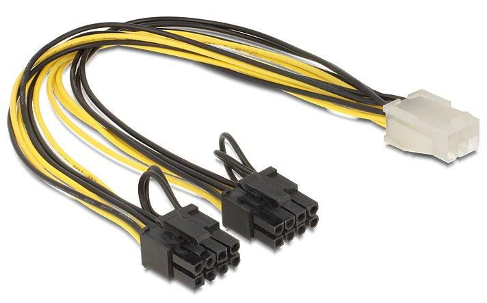 female <gt/> 2 x 8 pin male
