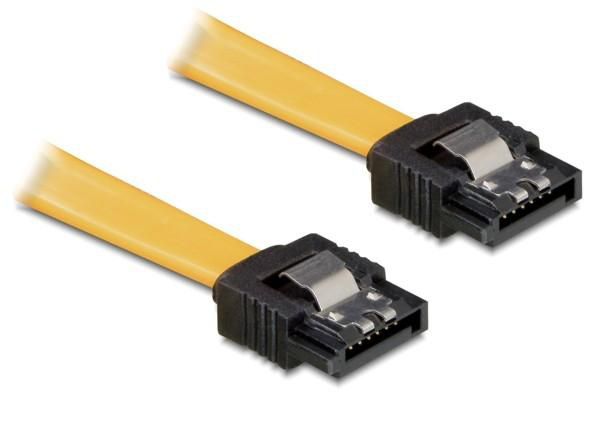 SATA 3 Gb/s Kabel 30 cm gelb