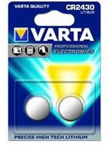 Batterie Knopfzelle CR2430 *Varta* 2-Pack