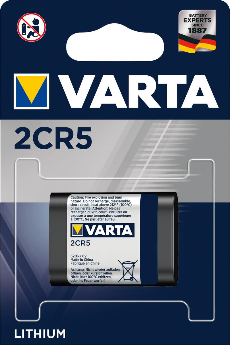 Batterie Photo 2CR5 6V *Varta*