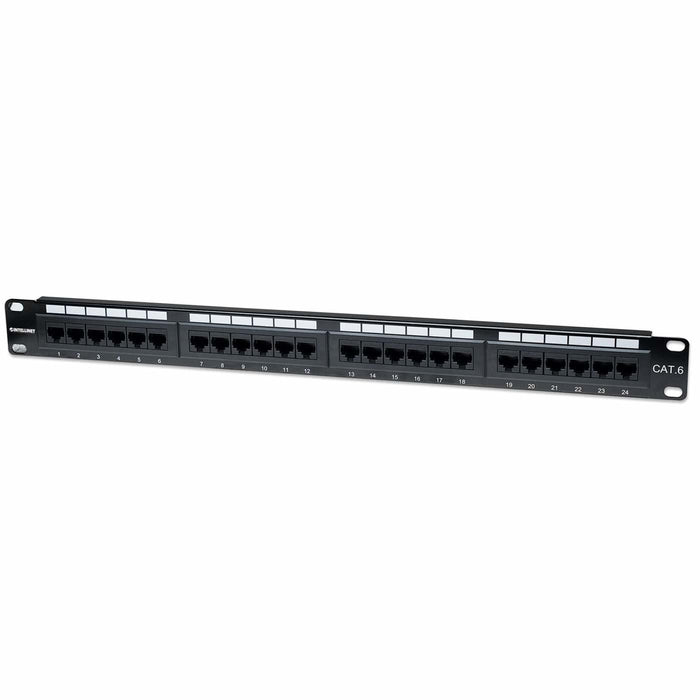 CAT6 PATCH PANEL 24-PORT UTP-