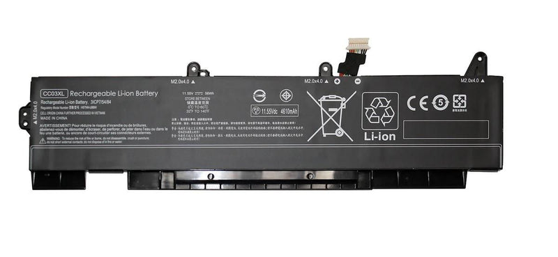 11.4V 4500mAh 51.3Wh Li-ion