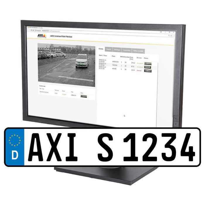 AXIS LICENSE PLATE VERIFIER 1P
