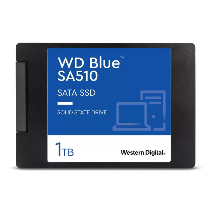 WD Blue SA510 WDS100T3B0A-00AXR0 - SSD - 1 TB - internal - 2.5" - SATA 6Gb/s