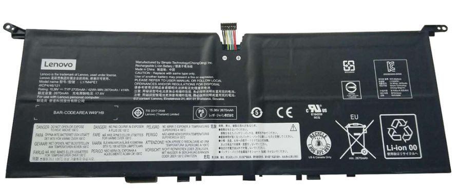 53.2Wh 3.45Ah for HP laptops