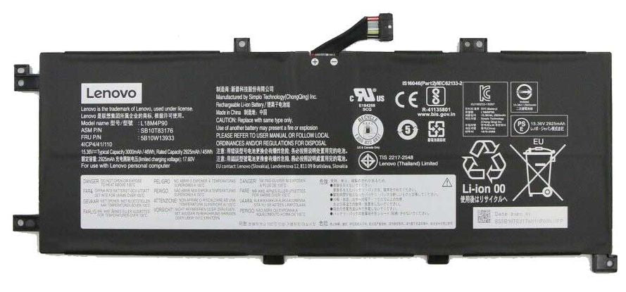 battery for Lenovo ThinkPad