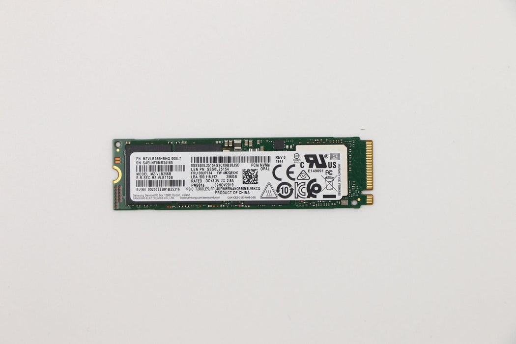 OPAL 2 0 FRU SSD M.2 2280