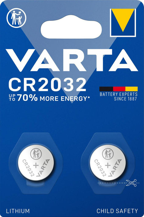 2x CR2032, Single-use