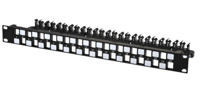panel 1U for 19" rack