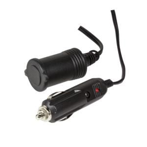 Logilink Power cable extension for cigarette lighter, M/F, (12 V/60 W), black, 3 m