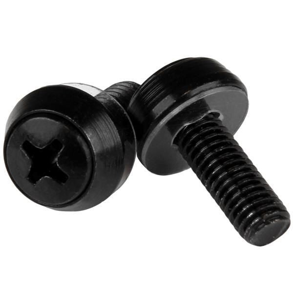 M6 MOUNTING SCREWS BLACK 12MM