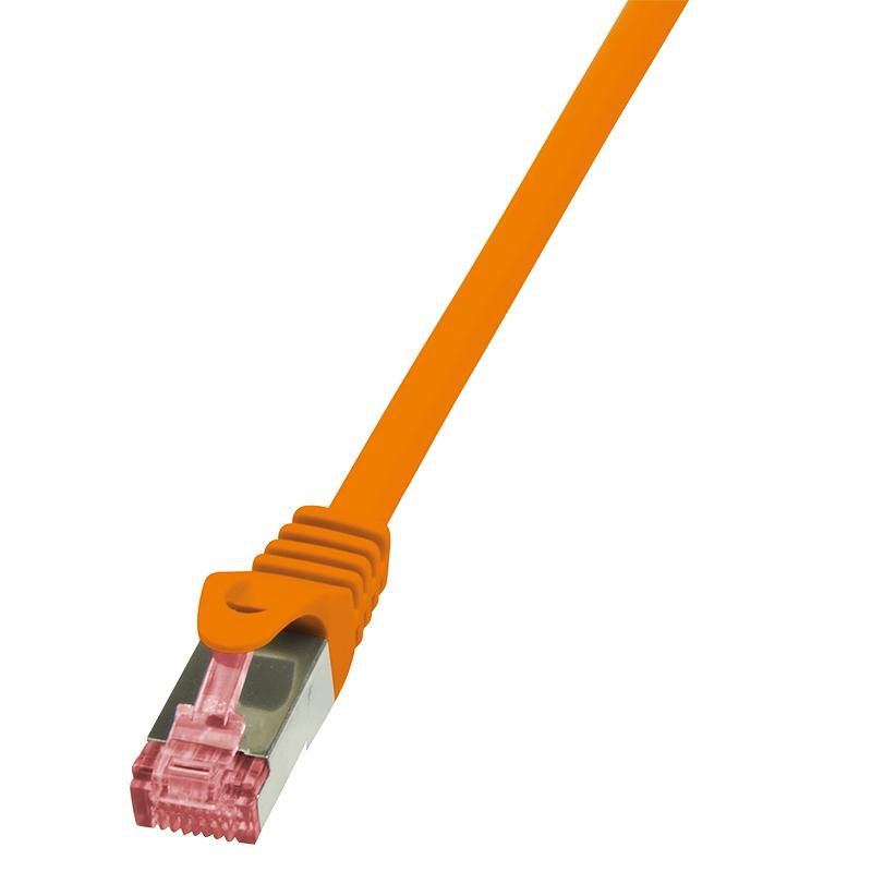 Logilink Patch Cable Cat.6 S/FTP orange 5,00m, PrimeLine