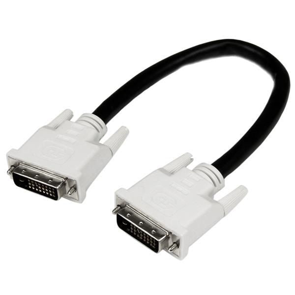 StarTech 1m DVID Dual Link Cable M/M - DVI cable - dual link - DVI-D (M) to DVI-D (M) - 1 m - thumbscrews - black