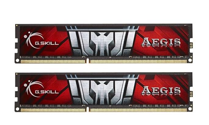 G.Skill Aegis F3-1600C11D-16GIS memory module 16 GB 2 x 8 GB DDR3 1600 MHz