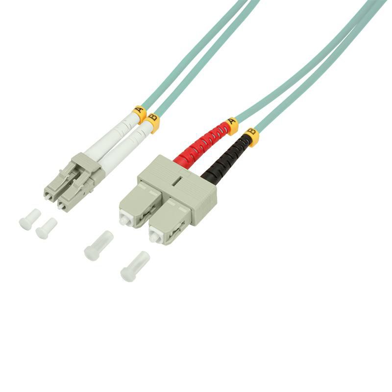 LWL Patchkabel OM3 LC / SC 1,0m Duplex LogiLink