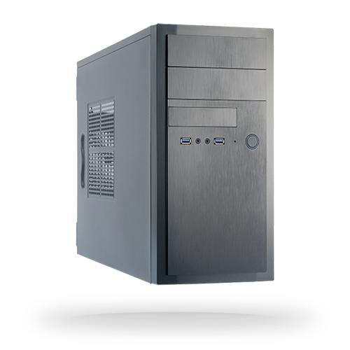 "Mini 350W Chieftec Elox Serie HT-01B-350GPB"