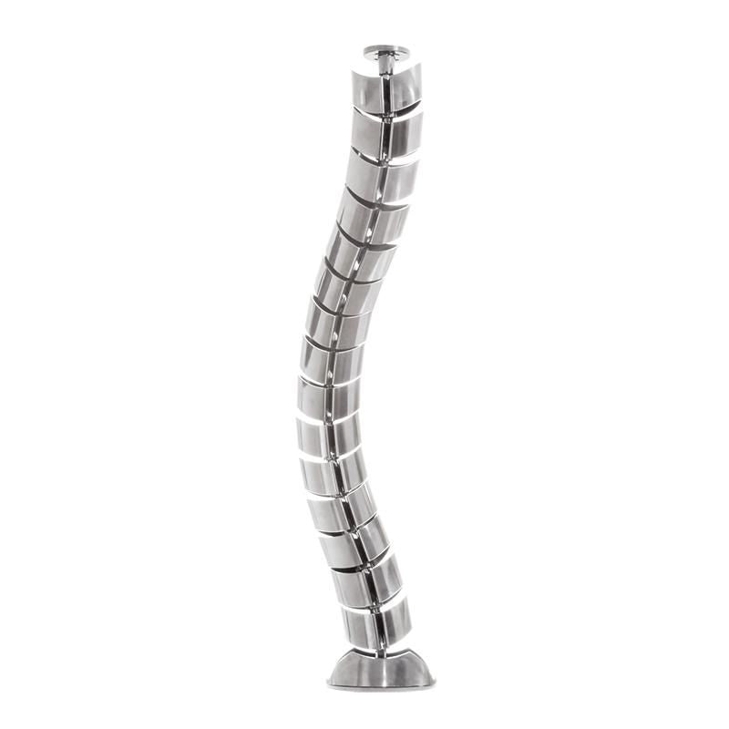 Management Kabelschlauch flexibel Metall 72cm Logilink Metallic
