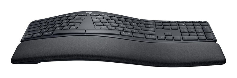 Logitech ERGO K860 - Keyboard - wireless - 2.4 GHz, Bluetooth 5.0 - AZERTY - French - graphite