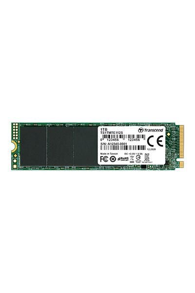 TRANSCEND 112S 1TB PCIe Gen3x4 M.2 2280 M-Key 3D TLC DRAM-less