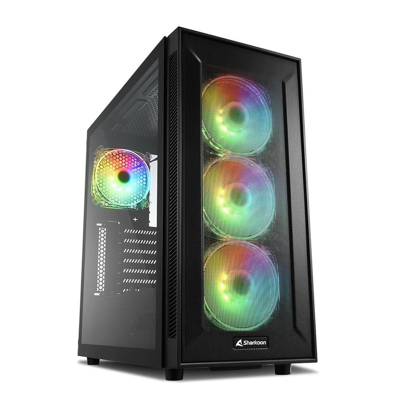 Sharkoon TG6M RGB ATX 1xGlas Black