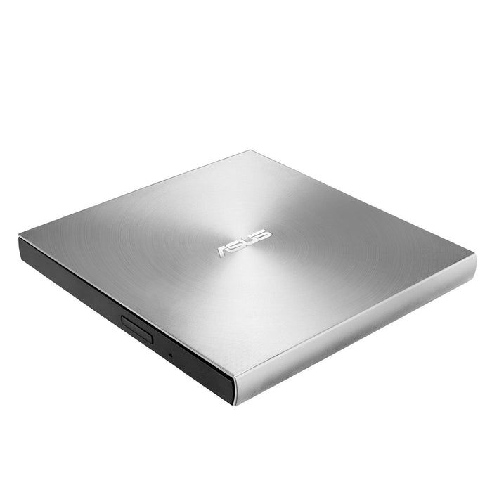ASUS ZenDrive U8M SDRW-08U8M-U - Disk drive - DVD±RW (±R DL) - 8x/8x - USB-C - external - silver