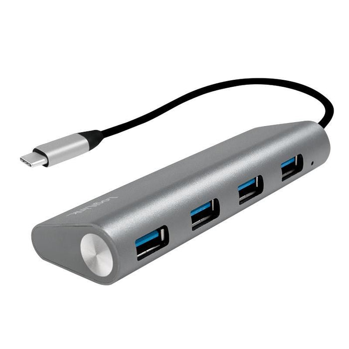 USB-C, aluminum, grey