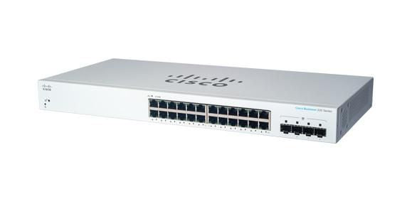Cisco CBS220-24T-4G-EU Smart 24-port GE, 4x1G SFP