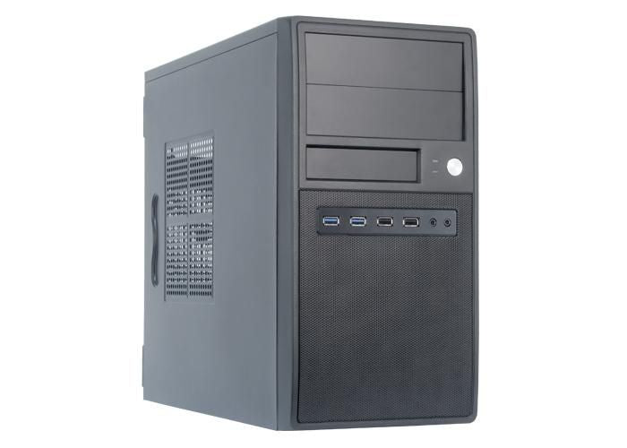 "Mini 350W Chieftec Mesh Serie CT-04B-350GPB"