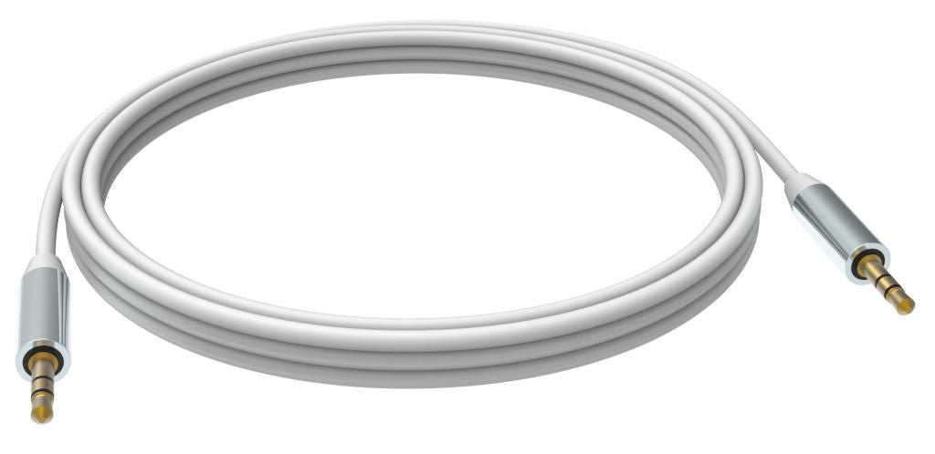 5 m 3.5mm Minijack cable - gold plated connectors - double-insulated with aluminium foil - tinned copper spiral shielding - mini jack (m) to mini jack