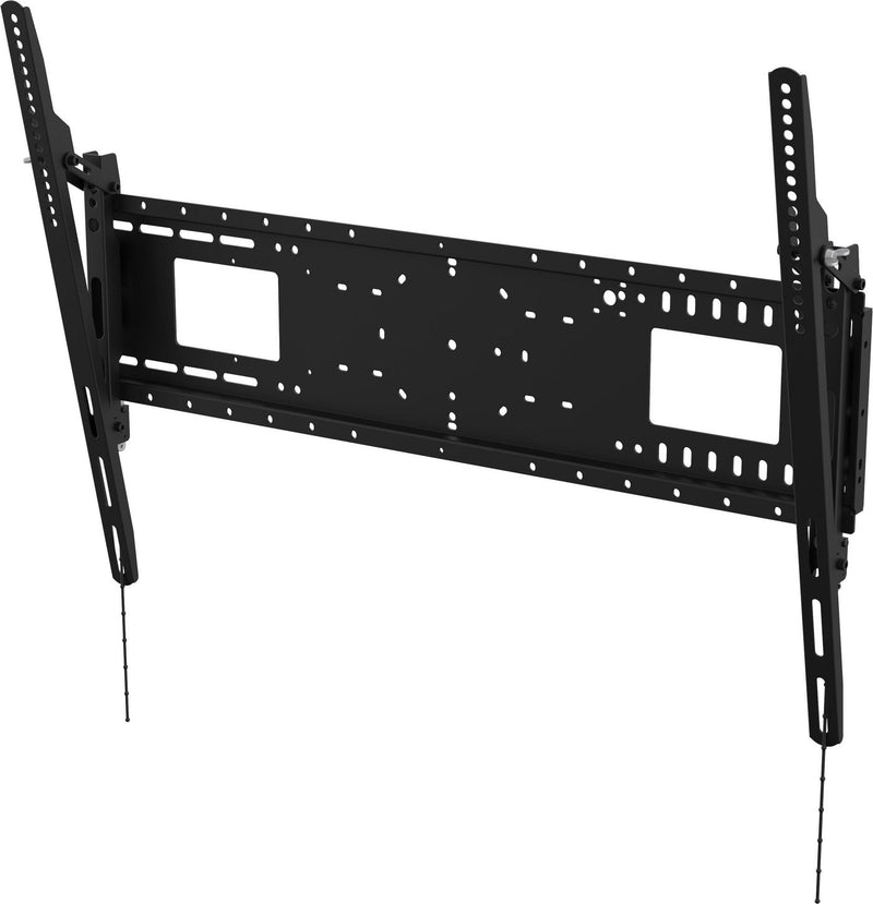 Support mural d'écran - robuste - convient aux écrans de 47 à 90" avec des tailles VESA jusqu'à 800 x 600 - inclinaison de 12 degrés - convient aux écrans plats interactifs ou aux écrans