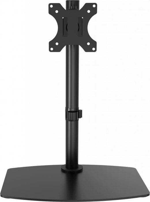 Monitor desk stand mount - fits display 13 to 32" with VESA sizes 75 x 75 or 100 x 100 - post height 452 mm - max reach 283 mm - rotate - swivel and t