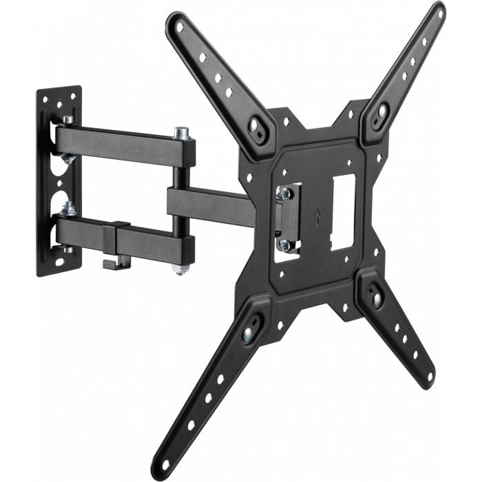 Vision VFM-WA4X4/3 - Mounting kit (wall arm) - double-articulated - for LCD display - cold-rolled steel - black - screen size: 37"-60"