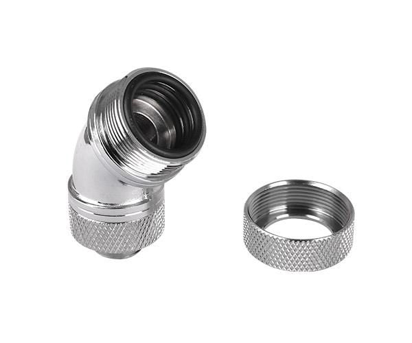 K Thermaltake Pacific G1/4 PETG Tube 45-Degree Compression