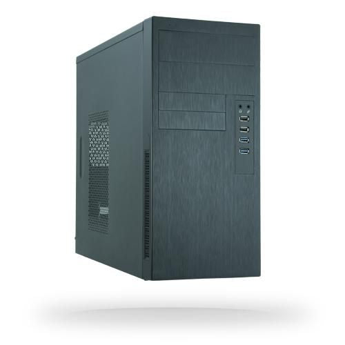 Mini 350W Chieftec Elox Serie HO-11B-350GPB mit 350W Netzteil