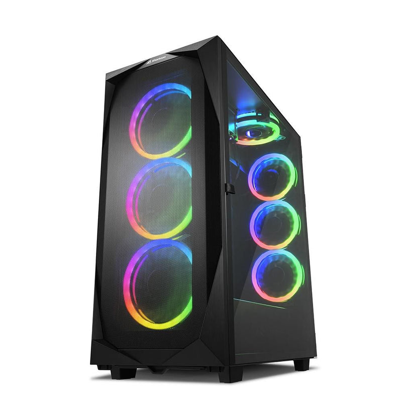 Sharkoon REV300 ATX/E-ATX 2xGlas Black
