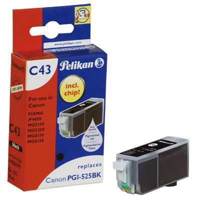 Pelikan Tinte Canon C43 PGI525 bk schwarz kompatibel