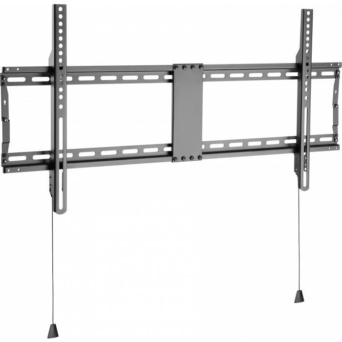 Vision VFM-W8X4V/2 – Befestigungskit (Wandhalterung) – für Flachbildschirm – abschließbar – kaltgewalzter Stahl – schwarz – Bildschirmgröße: 47"-75"
