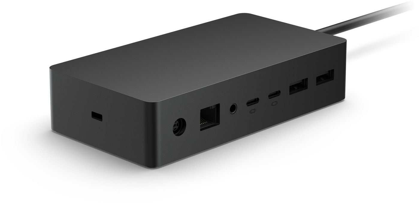 Microsoft Surface Dock 2 - Docking station - Surface Connect - 2 x USB-C - 1GbE - 199 Watt - commercial - United Kingdom, Ireland - for Microsoft Surf