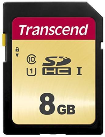 CARD Card 8GB Transcend SDHC SDC500S 95/60 MB/s