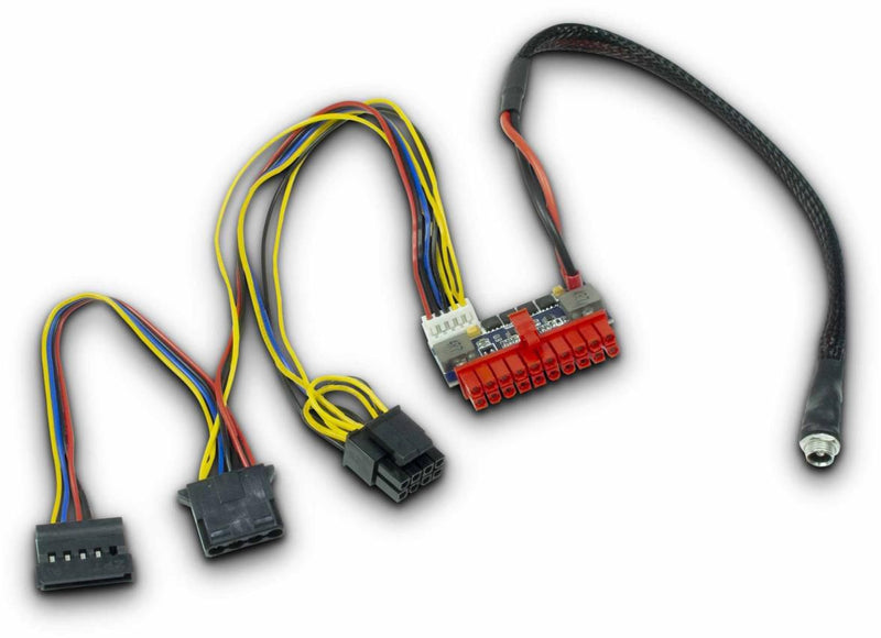 Inter-Tech MINI-ITX PSU 120W REV. 2 (ohne Netzteil, untersttzt Netzteile bis 120W, null Watt)