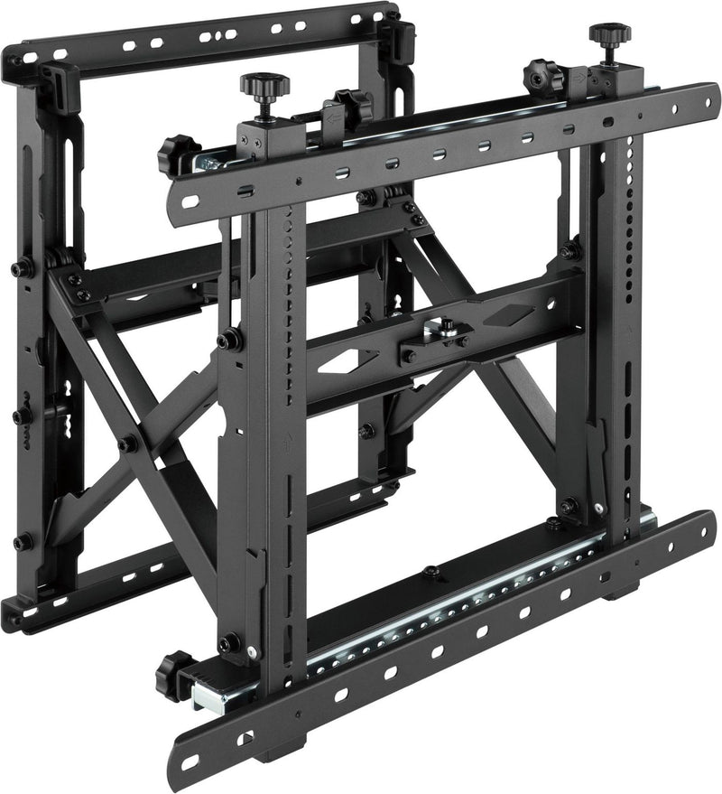 Vision - Mounting kit (wall mount) - for LCD display - lockable - steel - black - screen size: 45"-86"