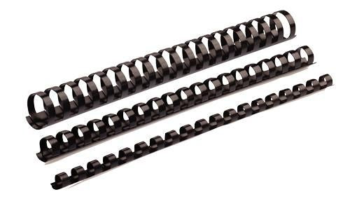 Plastic Comb 8mm Black A4 100pk