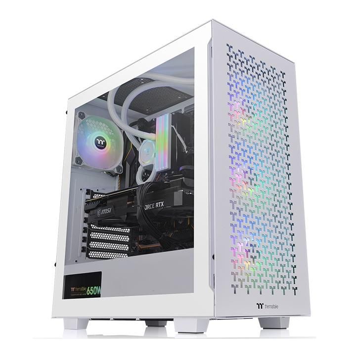 Midi Thermaltake TOWER ATX V350 TG ARGB AIR SNOW White