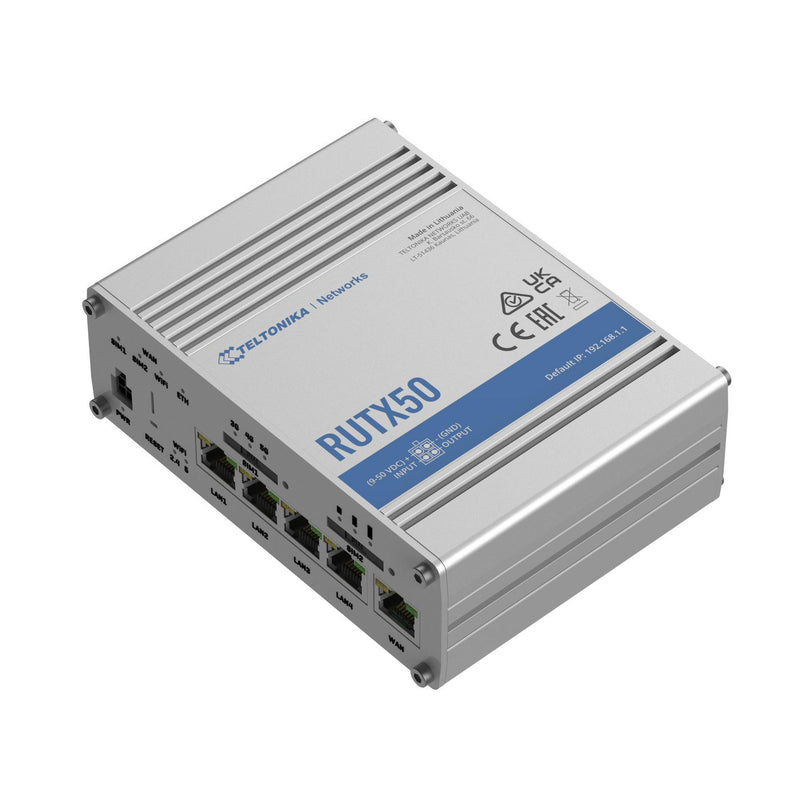 Teltonika RUTX50 Industrial 5G Router with WIFI