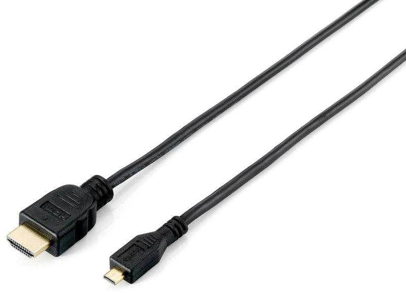 Equip HDMI HS Ethernet 1.4 A-D St/St 2.0m 4K30Hz HDR micro Polybeutel
